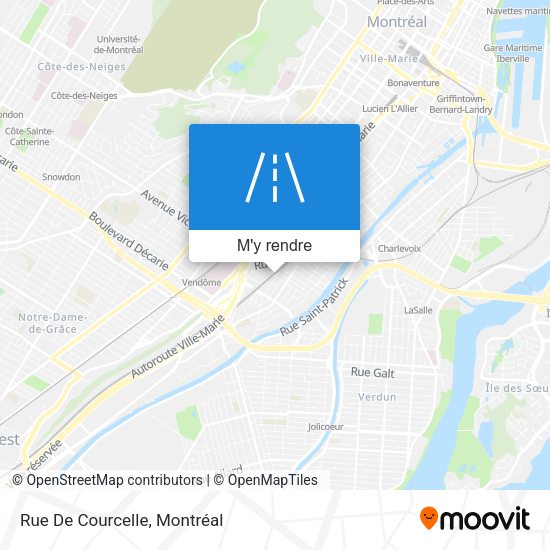 Rue De Courcelle plan