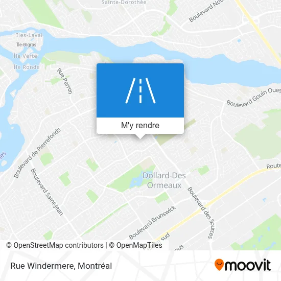 Rue Windermere plan