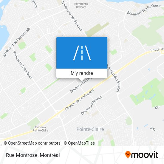 Rue Montrose plan
