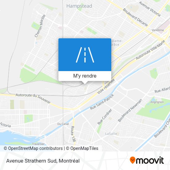 Avenue Strathern Sud plan