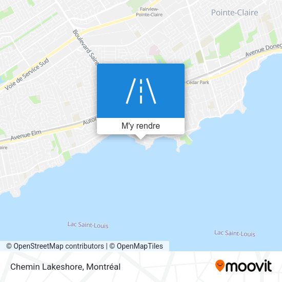 Chemin Lakeshore plan