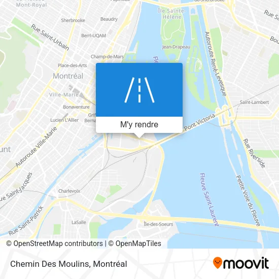 Chemin Des Moulins plan