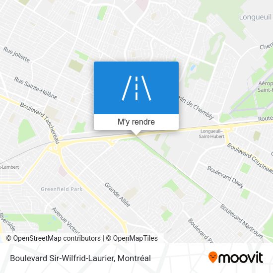 Boulevard Sir-Wilfrid-Laurier plan