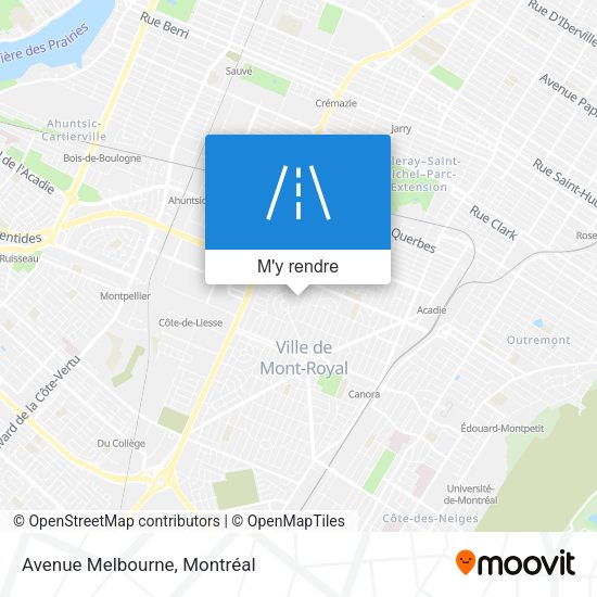 Avenue Melbourne plan