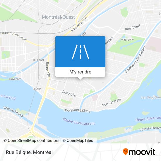 Rue Béique plan