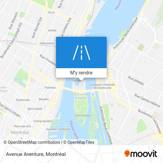 Avenue Aventure plan