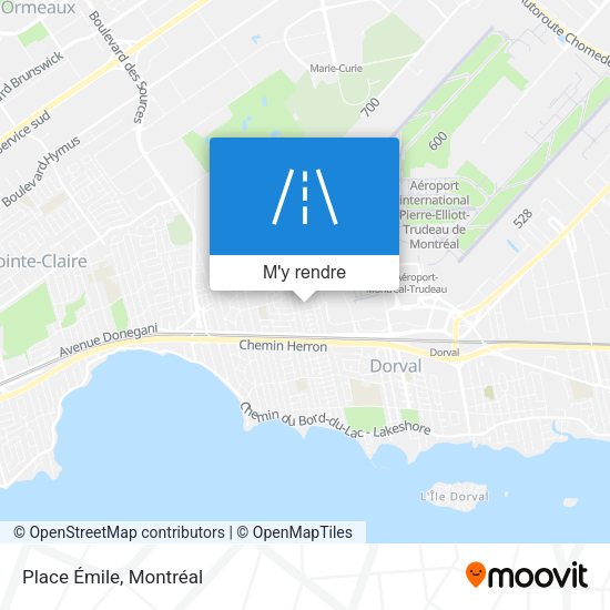 Place Émile plan