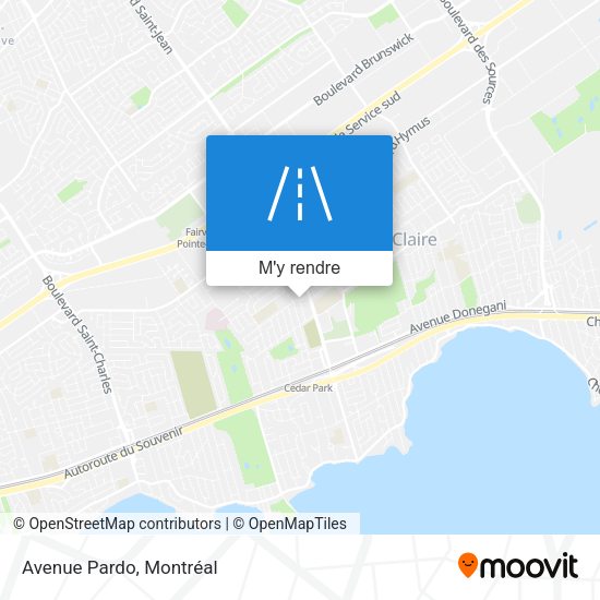Avenue Pardo plan