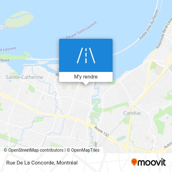 Rue De La Concorde plan