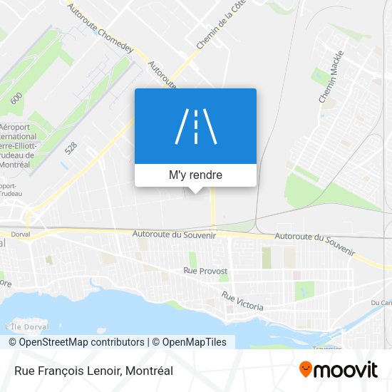 Rue François Lenoir plan