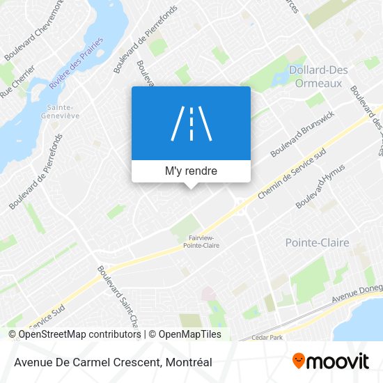 Avenue De Carmel Crescent plan