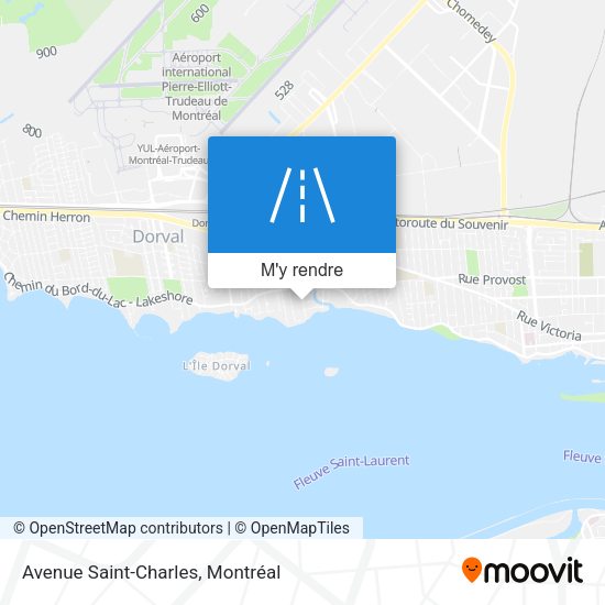 Avenue Saint-Charles plan