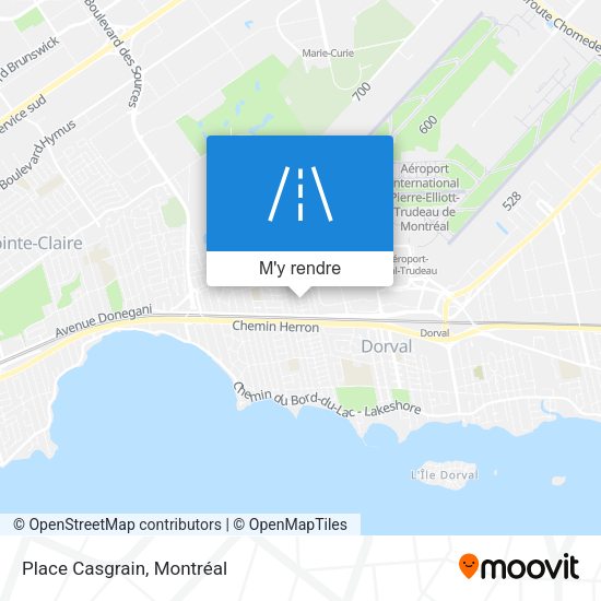 Place Casgrain plan