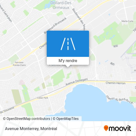 Avenue Monterrey plan
