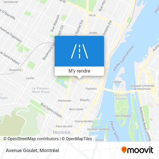 Avenue Goulet plan