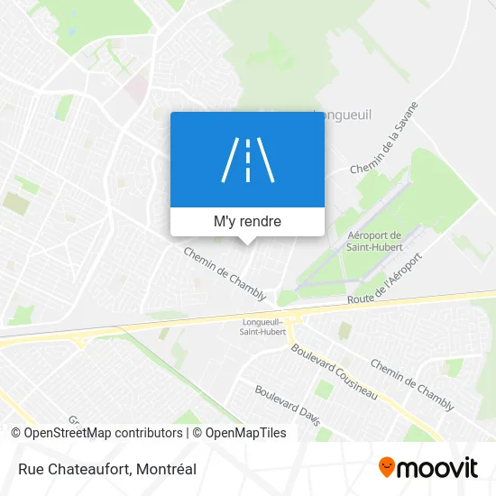 Rue Chateaufort plan