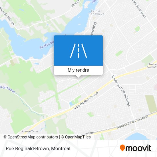 Rue Reginald-Brown plan
