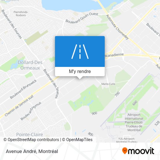 Avenue André plan