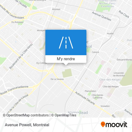 Avenue Powell plan