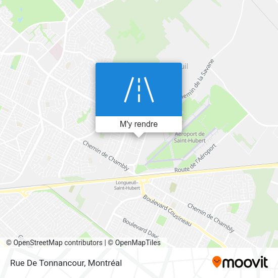 Rue De Tonnancour plan