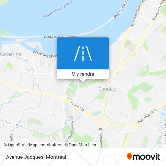 Avenue Jacques plan