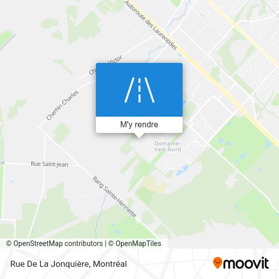 Rue De La Jonquière plan