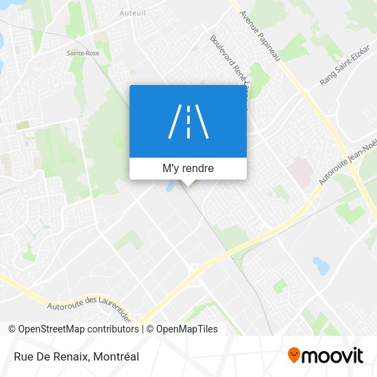 Rue De Renaix plan