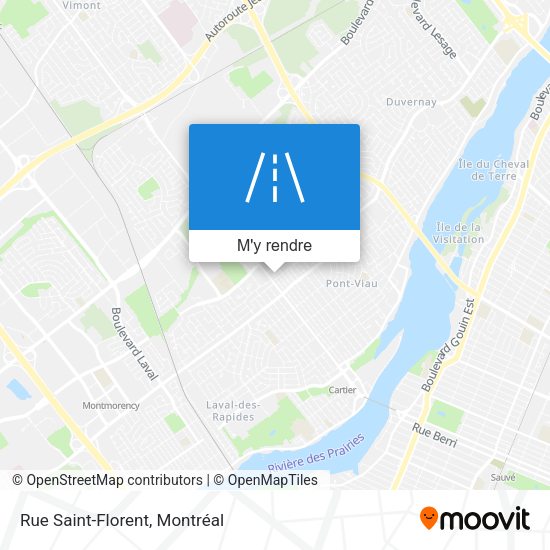 Rue Saint-Florent plan