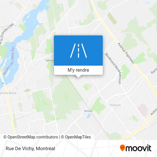 Rue De Vichy plan