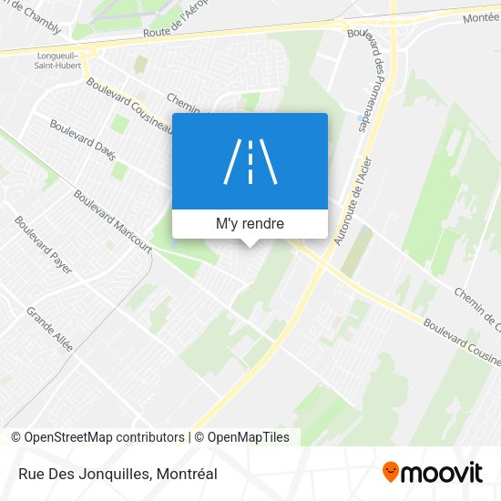 Rue Des Jonquilles plan