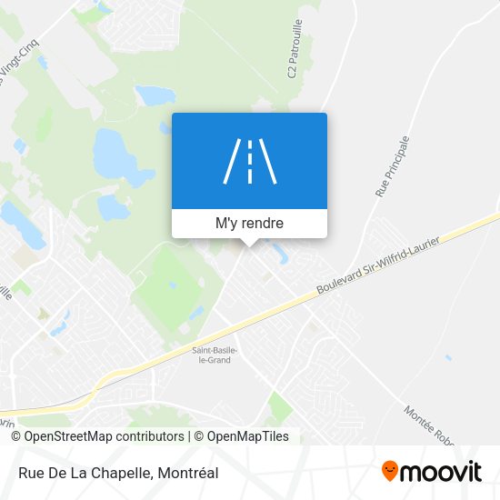Rue De La Chapelle plan