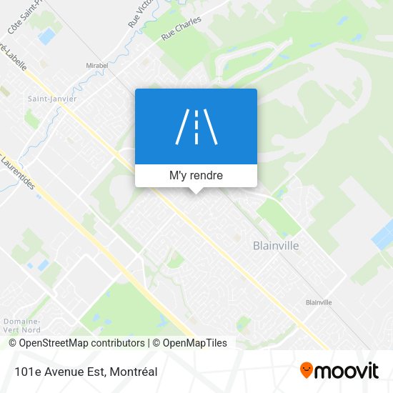 101e Avenue Est plan