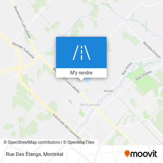 Rue Des Étangs plan