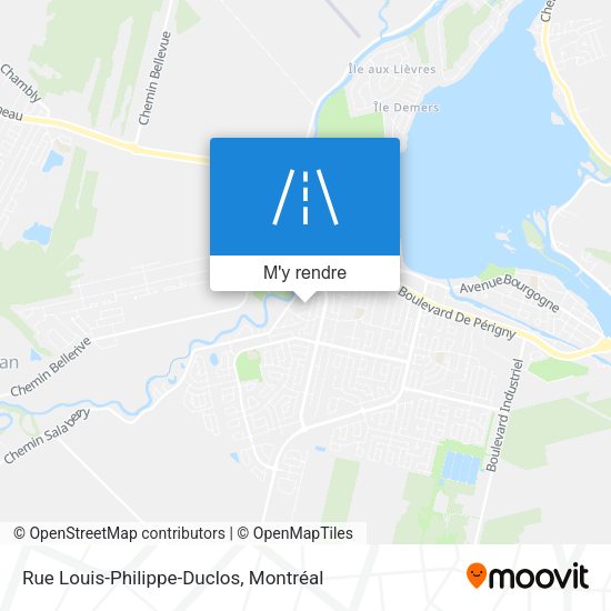 Rue Louis-Philippe-Duclos plan
