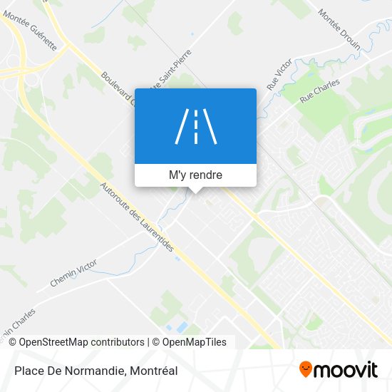 Place De Normandie plan