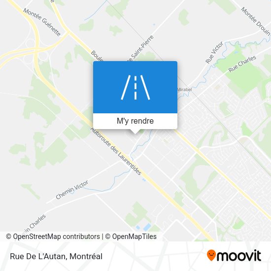 Rue De L'Autan plan