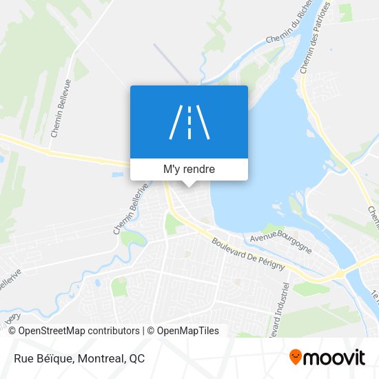 Rue Béïque plan