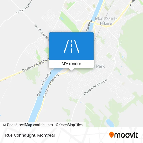 Rue Connaught plan
