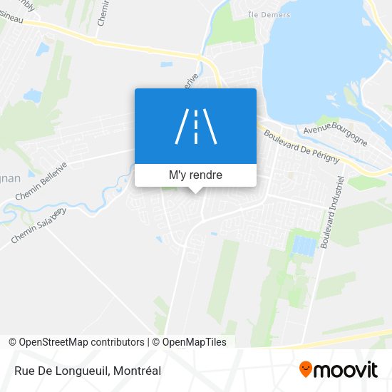 Rue De Longueuil plan