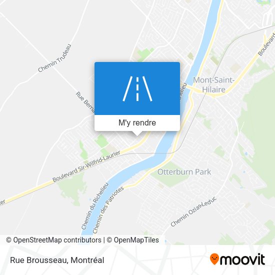 Rue Brousseau plan