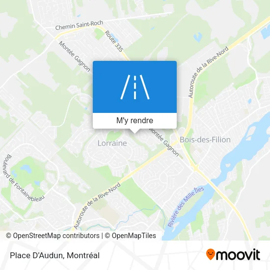 Place D'Audun plan