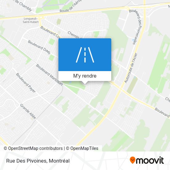 Rue Des Pivoines plan