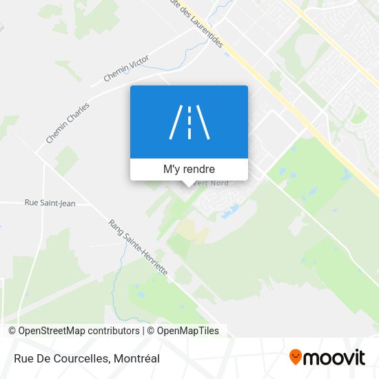 Rue De Courcelles plan