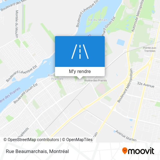 Rue Beaumarchais plan