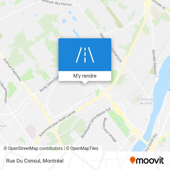 Rue Du Consul plan