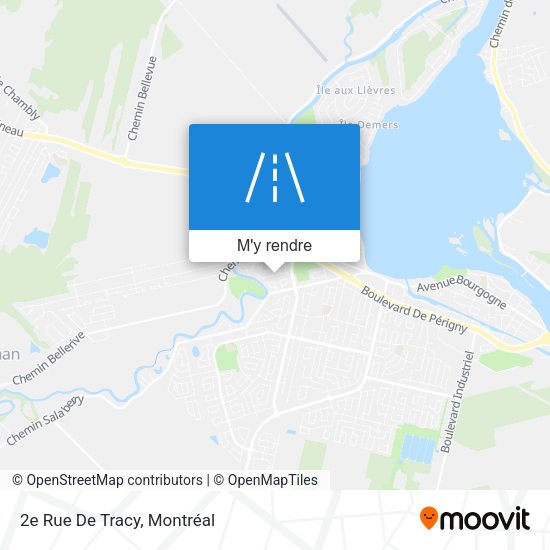 2e Rue De Tracy plan