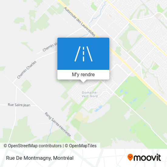 Rue De Montmagny plan