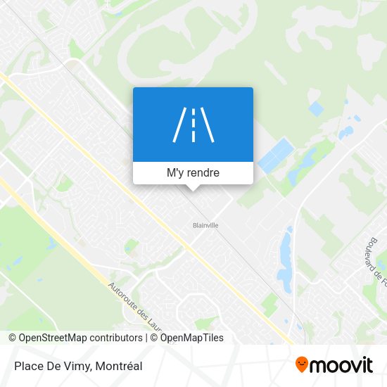 Place De Vimy plan