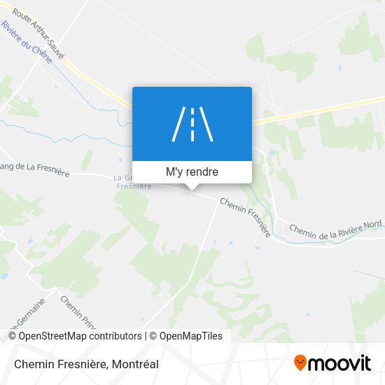 Chemin Fresnière plan