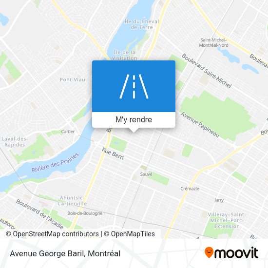 Avenue George Baril plan